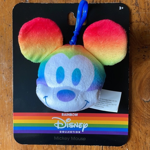 NWT Disney Rainbow Collection MICKEY MOUSE Clip-ON - Picture 12 of 12